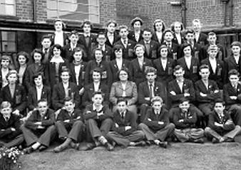 Hellesdon students in 1950s