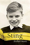 Cover of book featuring a picture of Sting as a boy