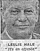 Mugshot of L.Hale MP