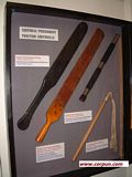 Museum display of CP implements - Click to enlarge