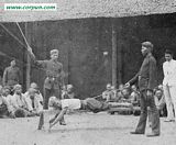 Indonesia: Caning in Sumatra c.1890 - Click to enlarge