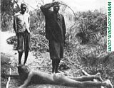 Belgian Congo Native flogging - Click to enlarge